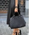 Сумка Louis Vuitton Montaigne Empreinte MM Bag Black